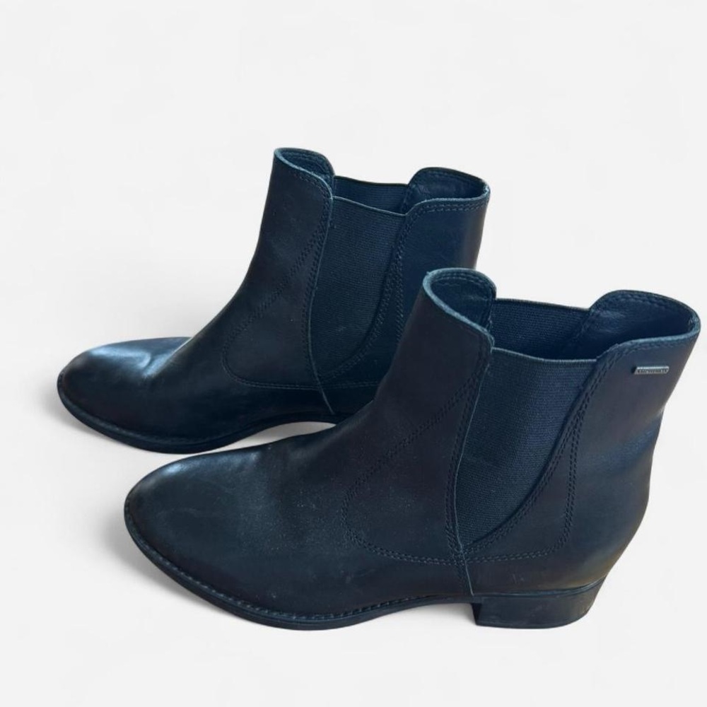Geox Black Ankle Boots - Picture 3 of 4